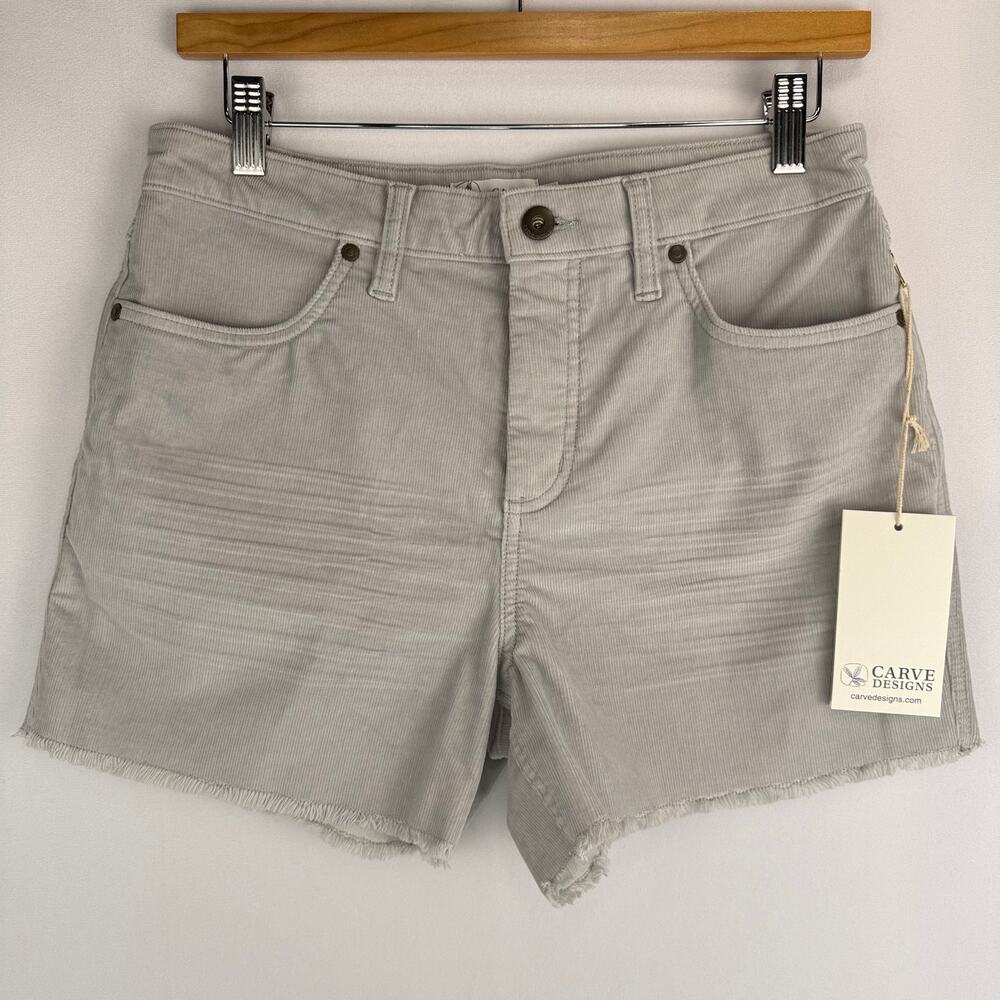 Carve Designs Oahu Hi Rise 4" Short Size 6